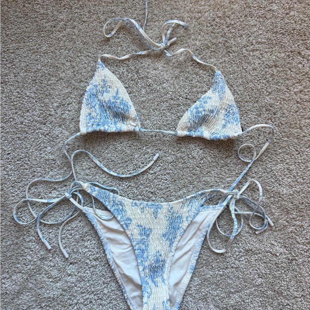 Triangl Swimwear Vinca Indigo Bikini